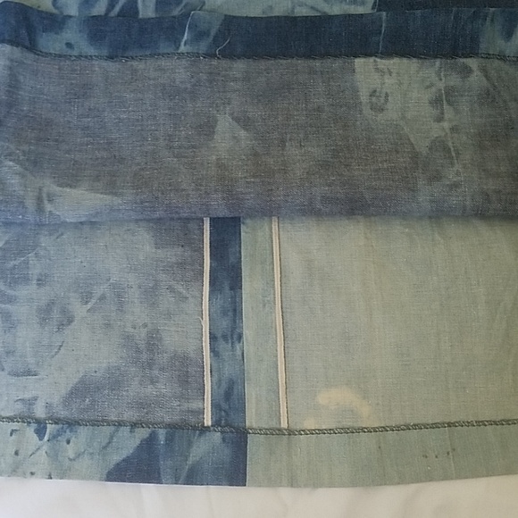 Vintage 1976 selvedge denim Met Mueseum Tye dye - Picture 6 of 8
